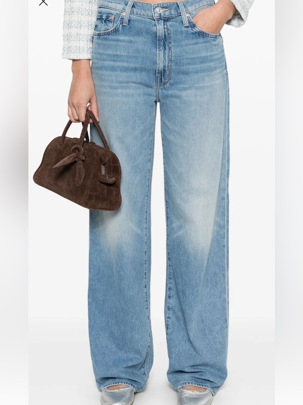 MOTHER Dodger Sneak Tomorrow Never Knows Jeans Size 25